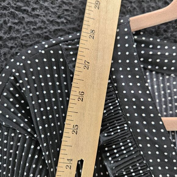 Fred David Womens Button Up Multi-Color Size XL Polyester Blend Stretch - Picture 5 of 12